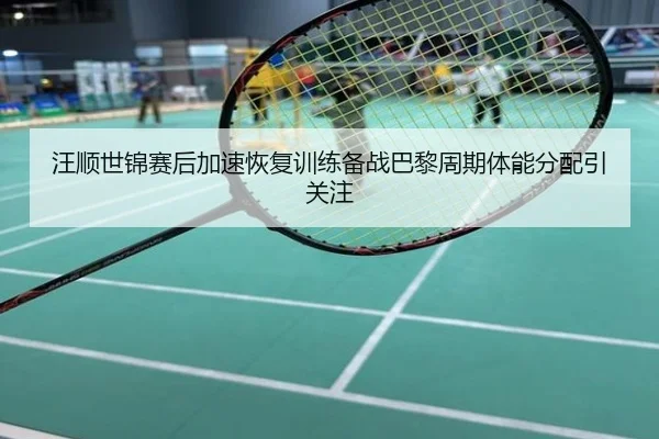 汪顺世锦赛后加速恢复训练备战巴黎周期体能分配引关注